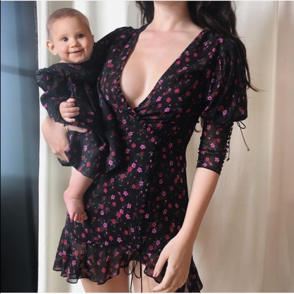 For love and lemons Rosie button dress XS